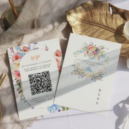 Wildblume Meadow | Floral Wedding Wappen UAWG RSVP Karte
