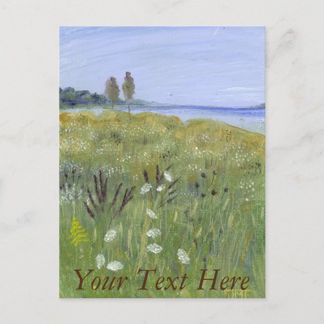 Wildblume Meadow Postkarte (Vorderseite)