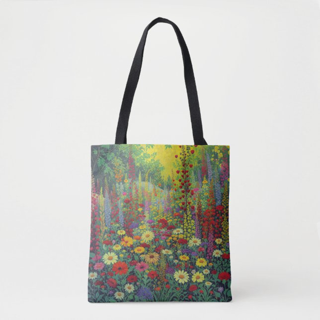 Wildblume Meadow Tote Bag Tasche (Vorderseite)