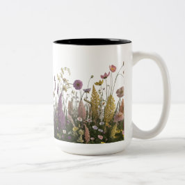 Wildblume Meadow Two-Tone Tasse 15 oz - Botanisch