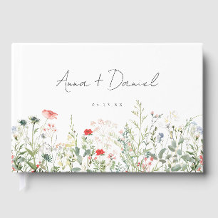 Wildblume Meadow Wedding Gästebuch