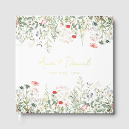 Wildblume Meadow Wedding Gästebuch