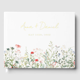 Wildblume Meadow Wedding Gästebuch