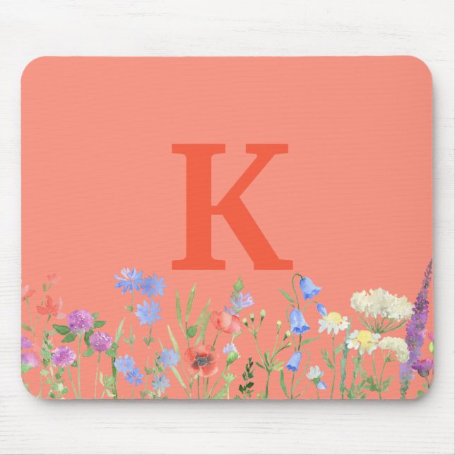 Wildblume Mousepad (Vorne)