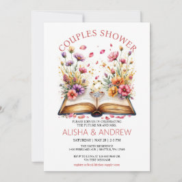 Wildblume Paare Dusche Einladung