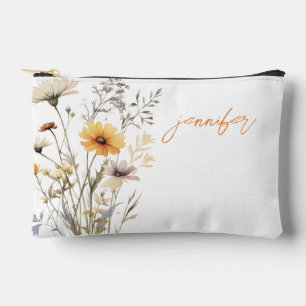 Wildblume Personalisiert Zubehörtasche