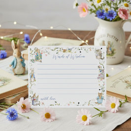 Wildblume Peter der Rabbit Worte des Weisheitsratg