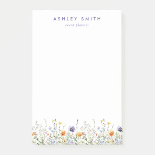 Wildblume Post-it Klebezettel