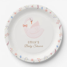 Wildblume Princess Swan Girl Babydusche