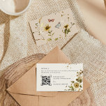 Wildblume QR-Codeprüfung | Angaben zur Hochzeit Begleitkarte<br><div class="desc">Egal, ob Sie Ihre Zimmerblockinformationen über Ihre rett-the-date oder Ihre Hochzeitseinladungen angeben, wir empfehlen Ihnen, diese Angaben auf einem separaten Beiheft zu vermerken, um ihr die Aufmerksamkeit zu geben, die sie verdient. Mit einem QR-Code gibt es unendlich viele Möglichkeiten, diese Technologie zu nutzen und Ihre Gäste mit Online-Informationen zu verbinden,...</div>