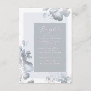Wildblume Romance Empfang Einsteckkarte Begleitkarte