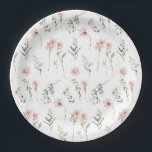 Wildblume Rosa und Salbei grün Party Pappteller<br><div class="desc">Mit unseren Wildblume Watercolor Pink and Sage Green Themed Paper Teller, eine perfekte Ergänzung zu jeder eleganten Feier. Diese wunderschön gestalteten Party-Papier-Teller zeichnen sich durch ein zartes Wildblume-Motiv in sanften Rosa- und Salbei-Grün aus, das Ihrem Tisch eine Touch von naturlich inspiriert Charme verleiht. Ideal für Hochzeiten, Babyduschen, Geburtstage, Taufen und...</div>