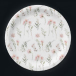 Wildblume Rosa und Salbei grün Party Pappteller<br><div class="desc">Mit unseren Wildblume Watercolor Pink and Sage Green Themed Paper Teller, eine perfekte Ergänzung zu jeder eleganten Feier. Diese wunderschön gestalteten Party-Papier-Teller zeichnen sich durch ein zartes Wildblume-Motiv in sanften Rosa- und Salbei-Grün aus, das Ihrem Tisch eine Touch von naturlich inspiriert Charme verleiht. Ideal für Hochzeiten, Babyduschen, Geburtstage, Taufen und...</div>