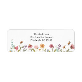 Wildblume Rückgabeadresse