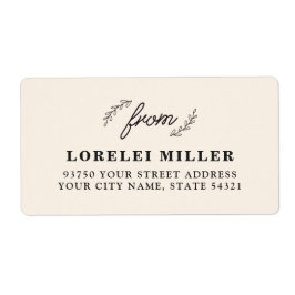 Wildblume-Rückgabezeichen