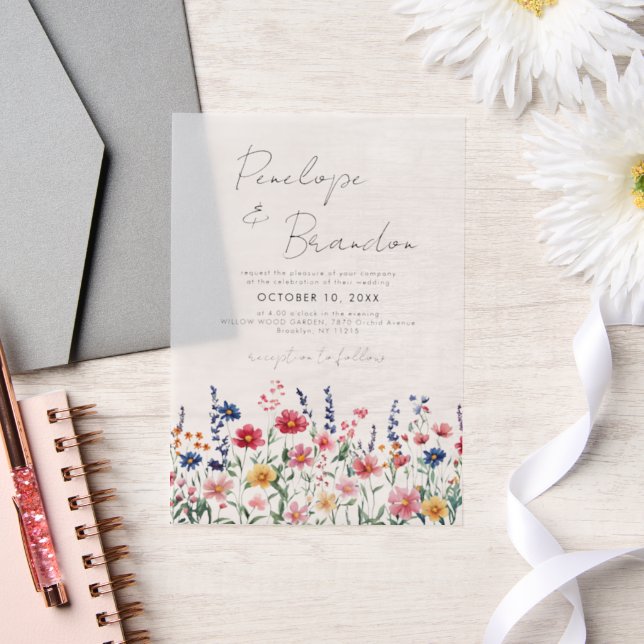 Wildblume Rustikale Hochzeit der Boho-Seestreitkrä (Hochzeit)
