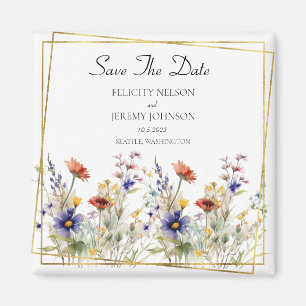Wildblume Save the Date Magnet