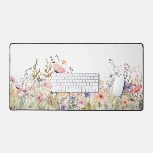 Wildblume Schreibtischunterlage (Tastatur & Maus)