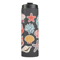 Wildblume Seashell Clam Summer Vibes Floral Beach