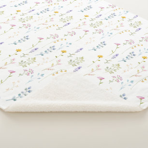 Wildblume Sherpadecke