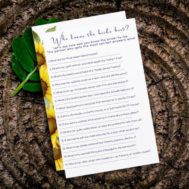 Wildblume Sonnenblumen Brautparty Party (Von Creator hochgeladen)