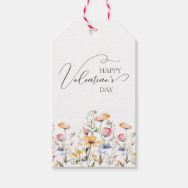 Wildblume Spring Meadow Valentinstag Geschenkanhänger