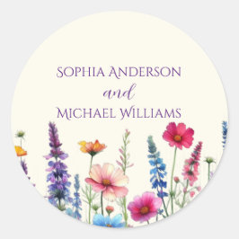 Wildblume Symphony - Wedding Stickers