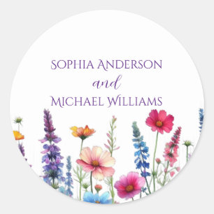 Wildblume Symphony - Wedding Stickers