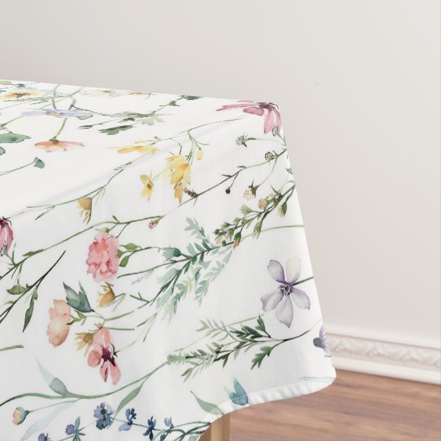 Wildblume Tischdecke (Beispiel)