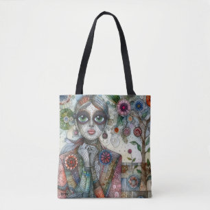 "Wildblume" Tote Tasche von DAKimage