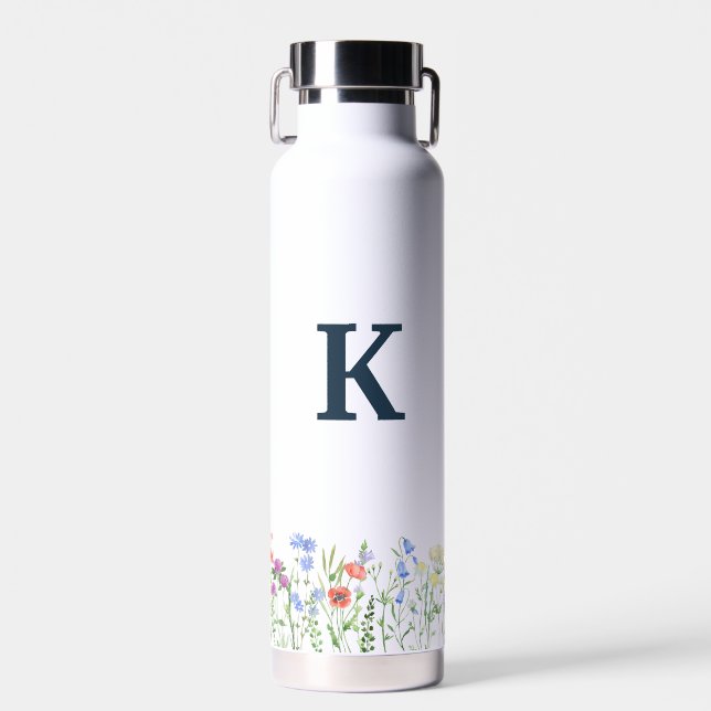 Wildblume Trinkflasche (Vorne)