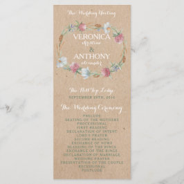 Wildblume über das Hochzeitsprogramm von Kraft Programm