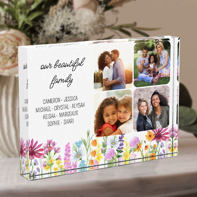 Wildblume Unsere Familiennamen und 4 Fotos (Von Creator hochgeladen)