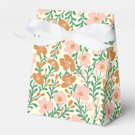 Wildblume Vines Elegantes Rosa Blüten Blumenmuster Geschenkschachtel