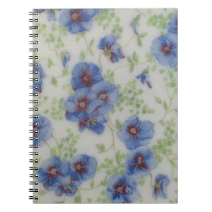Wildblume Violet Spiral Notebook Notizblock