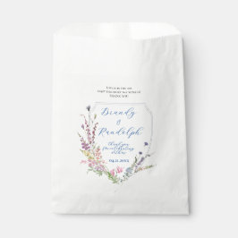 Wildblume Wappen Cube Geschenktütchen