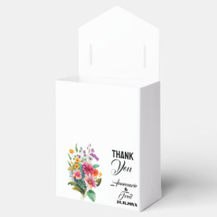 Wildblume Wasserfarbe Geschenkschachtel
