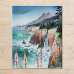 Wildblume Wasserfarbe Serene Küste Landschaft<br><div class="desc">Entspannen Sie sich und entspannen Sie sich in diesem ruhigen Puzzle mit einer Aquarelllandschaft und lebhaften Wildblumen. Entfliehen Sie der beruhigenden Schönheit der Küste,  während Sie diese friedliche Szene zusammenstellen,  perfekt für Rätselfreunde und Naturliebhaber!</div>
