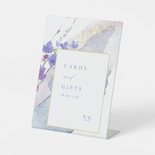 Wildblume Wedding Cards & Gifts Peri ID954 Sockelschild