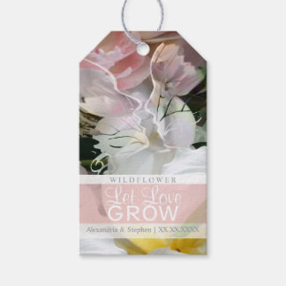 Wildblume Wedding Gift Tags Geschenkanhänger