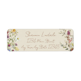 Wildblume Wedding Rücksendeadresse