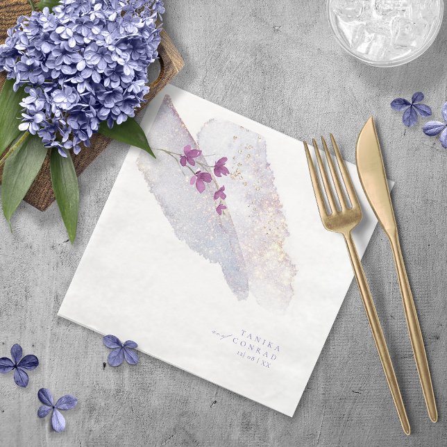 Wildblume Wedding Watercolor Paint Str Peri ID954 Serviette (Von Creator hochgeladen)