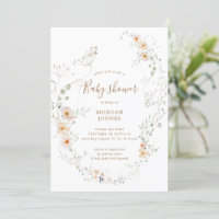 Wildblume Wiese Blumendusche Einladung