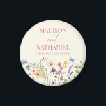 Wildblume Wild Blume Blumengarten Hochzeit Magnet<br><div class="desc">Das sind Wildblume Wild Blume Blumengarten Hochzeitsmagnete!</div>