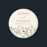 Wildblume Wild Blume Blumengarten Hochzeit Magnet<br><div class="desc">Das sind Wildblume Wild Blume Blumengarten Hochzeitsmagnete!</div>