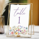 Wildblume Wild Blume Blumengarten Hochzeit Tischnummer<br><div class="desc">Dies ist eine Wildblume Wild Blume Blumengarten Hochzeit Tischnummer!</div>