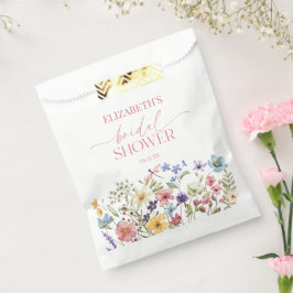 Wildblume Wild Blume Blumenstrauß Brautparty Geschenktütchen