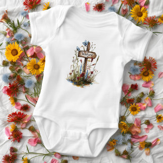 Wildblume Wild One Baby Strampler