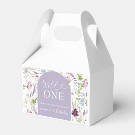 Wildblume Wild ONE Butterfly Garden Party Gable Geschenkschachtel