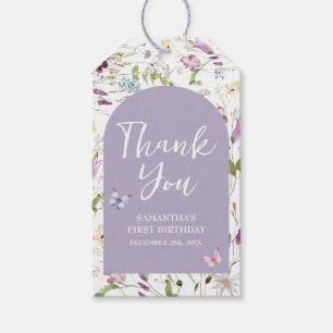 Wildblume Wild ONE Butterfly Garden Vielen Dank Geschenkanhänger